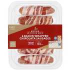 M&S British Bacon Outdoor Bred Wrapped Chipolata Sausages 270g
