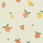 Holden Decor Tutti Fruity Cream/Orange Wallpaper