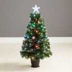 3ft Robert Dyas Westbury Fibre Optic Christmas Tree