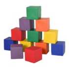 Jouet Kids 12 Piece PU Soft Play Blocks for Building & Stacking - Multi