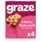 Graze Oat Boosts Cherry Bakewells 4 x 30g