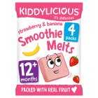 Kiddylicious Strawberry Smoothie Melts, 4x6g