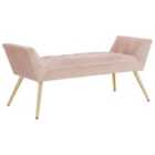 Turin Upholstered Window Seat Blush Pink