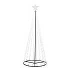 The Christmas Workshop 70619 6FT Outdoor Cone Tree With 573 Micro Warm White Lights