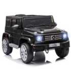 Reiten Kids Mercedes Benz G500 12V Electric Ride On Car with Remote Control - Black