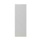 GoodHome Verbena Matt cashmere painted natural ash shaker Tall Wall End panel (H)900mm (W)320mm
