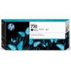 HP 730 Matte Black Original Designjet Ink Cartridge - High Yield 300ml - P2V71A