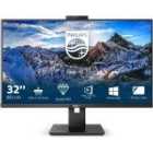 Philips 326P1H 32" QHD USB-C Docking Monitor with Built-in Webcam