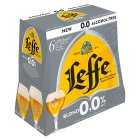 Leffe Blonde 0.0% Abbey Ale Belgium, 6x250ml