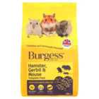Burgess Hamster, Gerbil & Mouse 750g