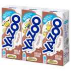 Yazoo No Added Sugar Chocolate Flavoured Milk 3 x 200ml