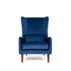 FURNITURE LINK Freya Accent Chair - Blue