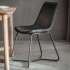 Crossland Grove Hilo Chair Charcoal (Set of 2) 490X550X860mm