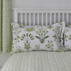 Florentina Green 100% Cotton Oxford Pillowcase
