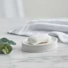 Dorma Purity Porcelain White Soap Dish