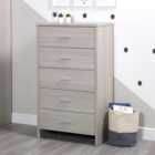 Ickle Bubba Pembrey Tall 5 Drawer Chest