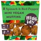 Higgidy Spinach & Red Pepper Mini Muffins, 160g