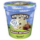 Ben & Jerry's Lighten Up Vanilla Brownie Ice Cream Tub 465ml