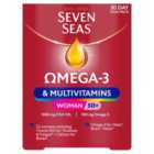 Seven Seas Omega-3 & Multivitamins Woman 50+ 60 per pack