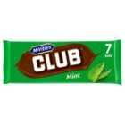 McVitie's Club Mint Chocolate Biscuit Bars Multipack 7 x 23g