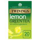 Twinings Lemon Green Tea Bags 20s 40g