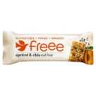 Freee Gluten Free Organic Apricot Oat Bar With Chia Seeds 35g