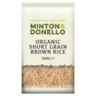 Mintons Good Food Organic Short Grain Brown Rice 1kg