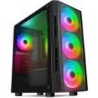 EXDISPLAY CiT Flash Mid Tower Gaming Case - Black USB 3.0