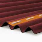 Corrapol-BT Red Corrugated Bitumen Sheet 930 X 1000mm