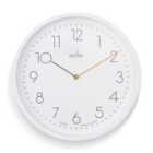 Acctim Taby White 35cm Wall Clock