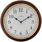 Acctim Winchester Oak Wood 31cm Wall Clock