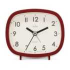 Acctim Hilda Shiraz Red Alarm Clock