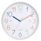 Acctim Afia White Kids 30cm Wall Clock