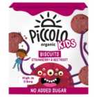 Piccolo Organic Kids Strawberry Biscuits 100g