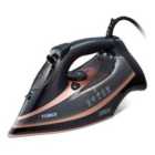 Tower Ceraglide 3100W Ultra Speed Iron - Black And Rose Gold