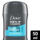 Dove Men Deodorant Stick Clean Comfort, 50ml