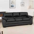 Cameron 3 Seat Sofabed Black