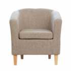 Danbury Accent Chair Light Brown