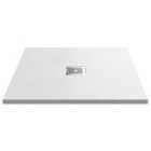 Hudson Reed Slimline Square Shower Tray 900 x 900mm - White