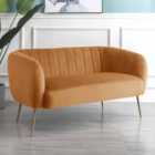 Crawford 2 Seat Sofa Orange