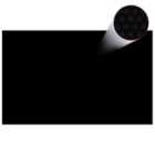 vidaXL Floating Rectangular Pe Solar Pool Film 8 X 5 M Black