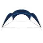 vidaXL Party Tent Arch 450x450x265cm Dark Blue