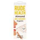 Rude Health Almond No Added Sugar Organic Milk Alternative, 1litre
