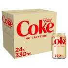 Diet Coke Caffeine Free, 24x330ml