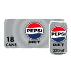 Diet Pepsi 18 x 330ml