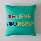 Printed 100% Recycled Believe Yourself Printed Cushion
