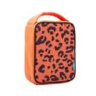 SMASH Orange Leopard Insulated Lunch Bag