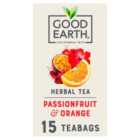 Good Earth Herbal Tea Passionfruit And Orange 15 TeaBags 36g