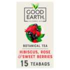 Good Earth Herbal Tea Hibiscus, Rose & Sweet Berries 15 TeaBags 42g