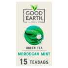 Good Earth Green Tea Moroccan Mint 15 TeaBags 27g